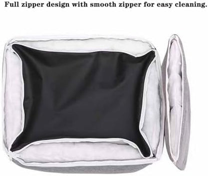Dog Bed, Removable and Washable Dog Kennel Dog Sofa Litter pet Kennel Four Seasons Dog Kennel cat Kennel cat Litter. (Curry, Size XL (Recommended Within 40kg))