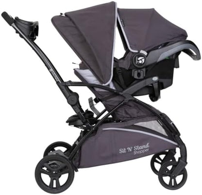 Baby Trend Sit N' Stand® 5-in-1 Shopper Stroller, Cassis