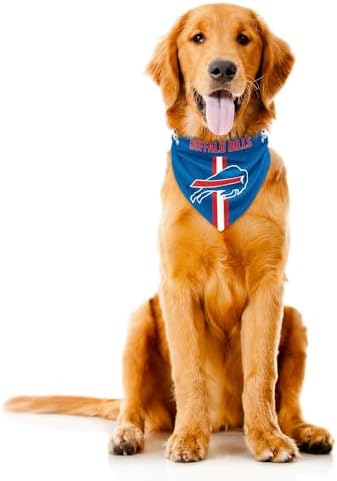 Littlearth NFL Reversible Pet Bandana - Officially Licensed Teams, Sizes XS to XL