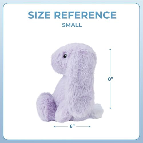 Best Pet Supplies Squeaky Dog Toys with Soft Durable Fabric for Small, Medium and Large Pets Interactive Toy for Indoor Play, Supports Active Biting and Play - Bunny Bunny Duck, Small