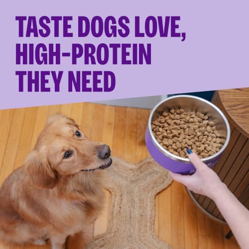 Wellness CORE Adult Dry Dog Food, Grain Free Kibble, Natural, High Protein, Chicken Free, Whitefish, Herring and Salmon Recipe, 26 lb Bag