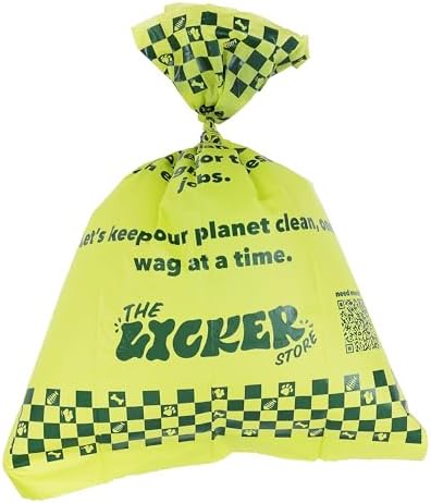 WBG1000B-20SET 13 in. x 9 in. Extra Thick Leak Proof Unscented Dog Poop Bags, Green (300 Count, 20-Rolls)