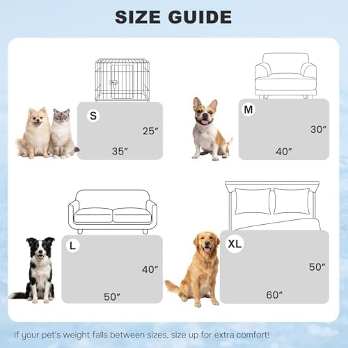 ZOMISIA Breathable Cooling Blanket for Dog, Premium Pet Cooling Mat 30"x40"