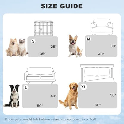 ZOMISIA Breathable Cooling Blanket for Dog, Premium Pet Cooling Mat 30"x40"