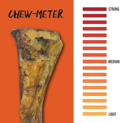 Grillerz Scott Pet Beef Mammoth Bone, 1 Count, Beef Bones for Dogs, Rawhide Free, Dog Chew for Healthy Teeth & Gums, High Protein, Easy to Digest, Long Lasting, Natural Treats for All Breeds
