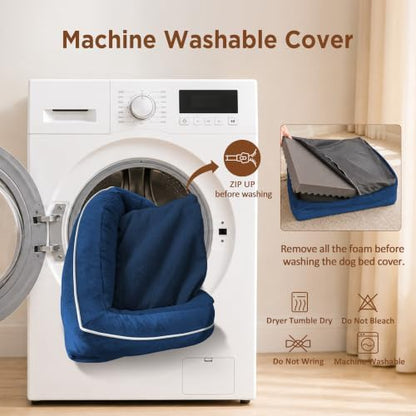 Comfort Expression Waterproof Orthopedic Dog Bed for Extra Large Dogs