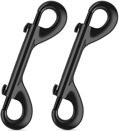 ERKOON 4.7 Inch Double End Trigger Snap Bolt Hooks for Horses (2 Pack)