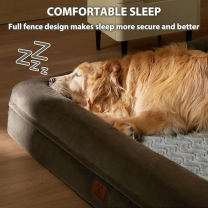 WNPETHOME Giant Dog Bed Orthopedic for Senior Dog Bed Comfy Sleeping