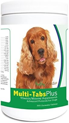 Healthy Breeds Cocker Spaniel Multi-Tabs Plus Chewable Tablets 365 Count