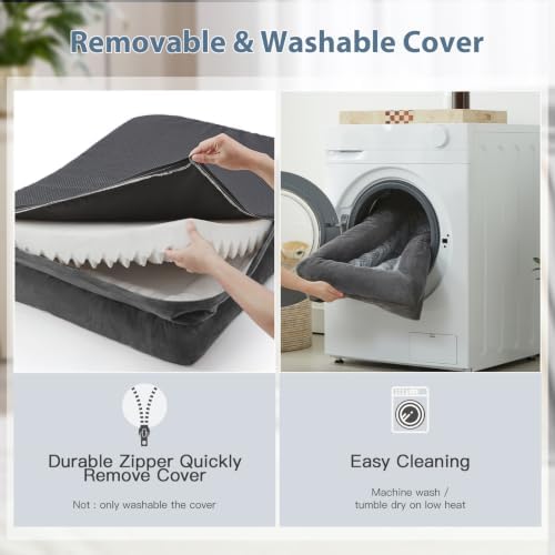 WNPETHOME XL Extra Large Orthopedic for Senior Dog Bed Comfy Sleeping