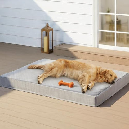 RRPETHOME Indestructible Dog Beds for Aggressive Chewer, Chew Proof Dog Bed