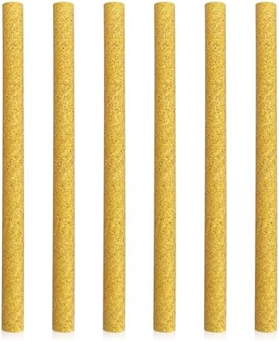 S&X Small Bird Perch Covers, Sand Perch Covers Sandpaper for Budgies, Canaries, Parakeets, Lovebirds and Other Small Birds, 6-Pack