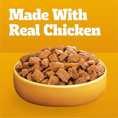 Pedigree Choice Cuts Wet Dog Food Pouch, Chicken Variety, 3.5 oz, 30 Count