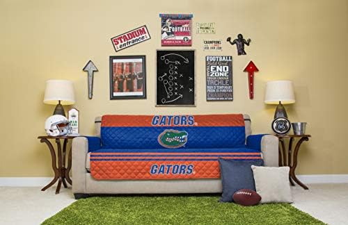 Pegasus Sports NCAA Microfiber Furniture Protector Cover with Elastic Straps