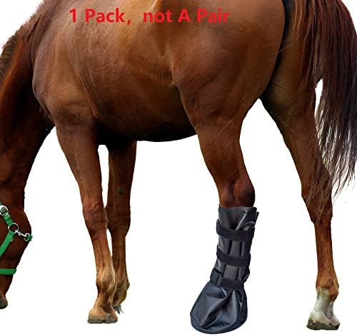 Hoof Soaking Boot Horse Soaker Hooves Treatment Bag with EVA Pad 1 Pair