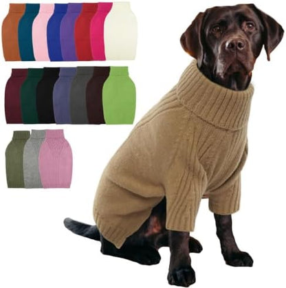 IECOii XXXL Dog Sweater,Warm Dog Sweaters for Extra Large Dogs Girl Boy