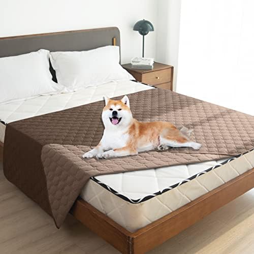 gogobunny Waterproof Pet Blanket for Bed, Washable Couch Cover for Dog Cat