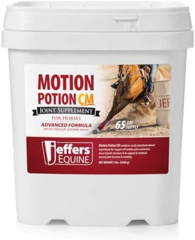 Jeffers Motion Potion CM Joint Formula Supplement Powder for Horses | 10 lb