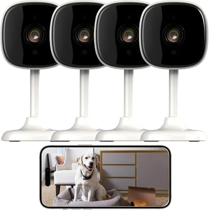 Home Security Camera, Alexa Camera for Baby/Kids/Elderly/Dog/Cat Monitoring