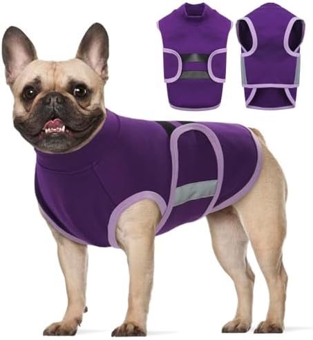 MIGOHI Dog Anxiety Relief Coat,L, Purple