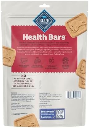 Blue Buffalo Health Bars Beef Dog Biscuits, 16 oz