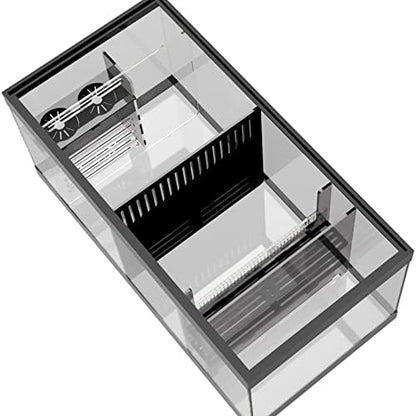 LYL LEYOULAND Adjustable Sump Baffle Kit - Refugium Kit for 40 Gallon Breeder Tank - Reef Aquarium - Saltwater Aquarium Filter System- Protein Skimmer Sump