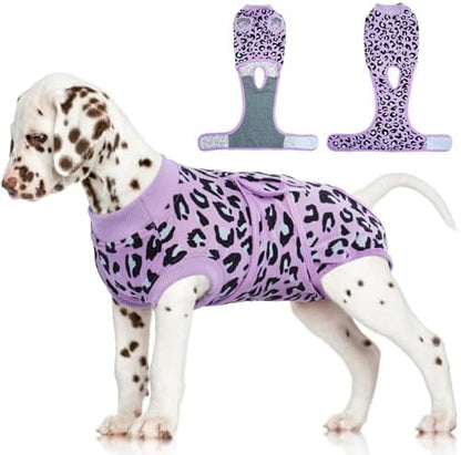 FUAMEY Dog Recovery Suit, Soft Surgical Suit for Dogs Onesie for Surgery
