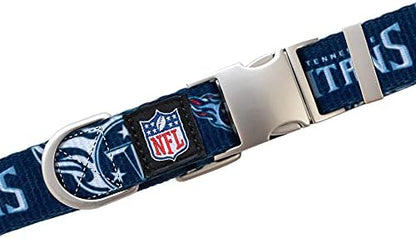 Littlearth NFL Detroit Lions Pet Premium Collar, Team Color, Small