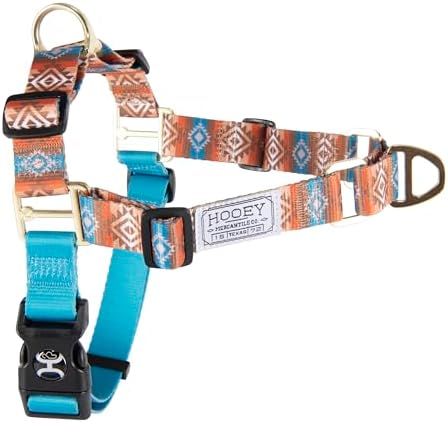 Hooey Nomad Walking Harness Aztec Dirty Turq XL