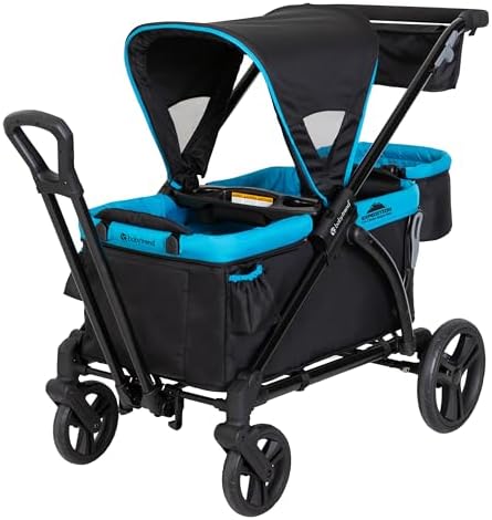Baby Trend Expedition 2-in-1 Stroller Wagon Plus, Ultra Marine