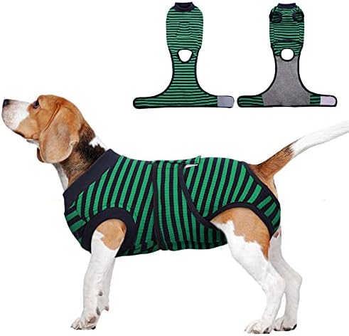 FUAMEY Dog Surgery Recovery Suit, Surgical Suit for Dogs Onesie for Surgery