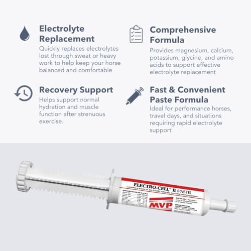 MVP Electro-Cell II Electrolyte Paste with Probiotics for Horses