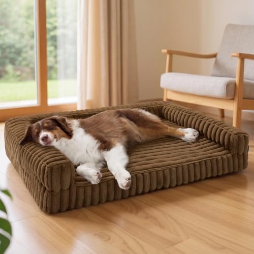 Bedsure ComfyFleece™ Memory Foam Orthopedic Dog Beds Large Sized Dog 35"