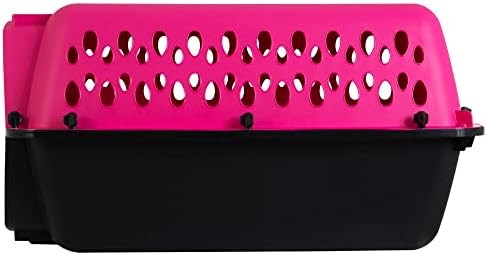 Petmate Pet Porter Fashion Dog Kennel 23in, Hot Pink, for Pets up to 15lbs