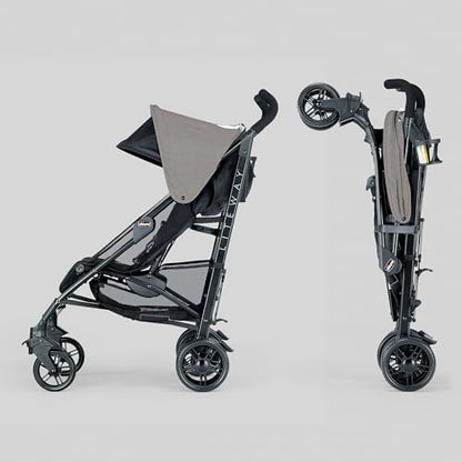 Chicco Liteway Stroller, Compact Fold Baby Stroller with Canopy, Lightweight Aluminum Frame Umbrella Stroller, for Use with Babies and Toddlers up to 40 lbs, Arctic/Blue