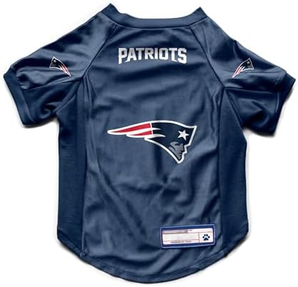 Littlearth NFL New England Patriots Stretch Pet Jersey,X-Large