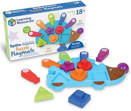 Learning Resources Spike the Fine Motor Hedgehog Puzzle Playmate