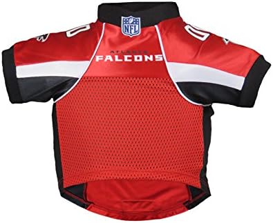 Littlearth NFL Atlanta Falcons Premium Pet Jersey, Team Color, Small