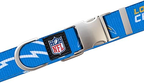 Littlearth NFL Detroit Lions Pet Premium Collar, Team Color, Small