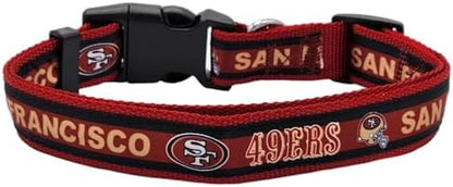 New & Improved Pets First NFL Licensed PET Collar- Heavy-Duty, Strong, and Durable New Dog Collar. Available in 32 Football Teams and 4 Sizes