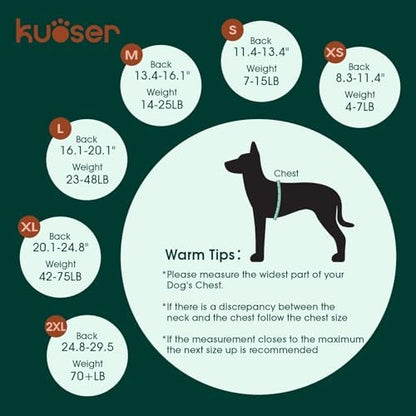 Kuoser Dog Surgery Recovery Suit, Soft Breathable Dog Recovery Suit for Female Spay Male Nueuter, Anti Licking Puppy Onesie Pet Surgical Suit for Dogs Abdominal Wounds Skin Disease, Black Strips XS