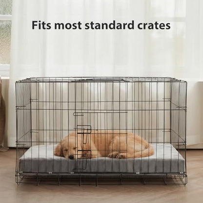 RRPETHOME Indestructible Dog Beds for Aggressive Chewer, Chew Proof Dog Bed