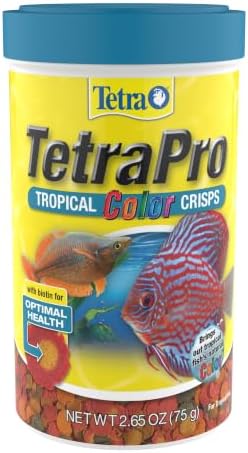 TetraPro Tropical Color Crisps Fish Food, 2.65 oz