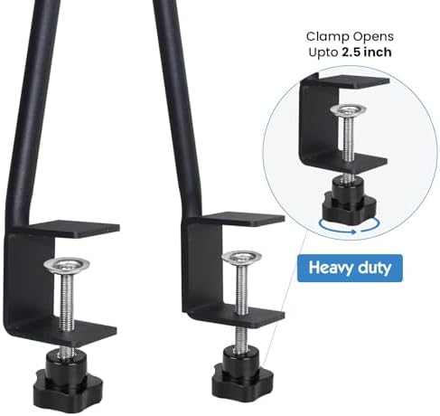 Adjustable Pet Grooming Arm with Clamp for Small & Medium Large Dogs,42.5"