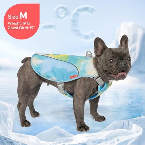 KYEESE Dog Cooling Vest Evaporative Dog Cooler Jacket for Hot Days