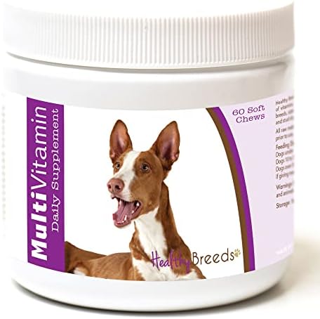 Healthy Breeds Ibizan Hound Multi-Vitamin Soft Chews 60 Count (1127-ibiz-001)