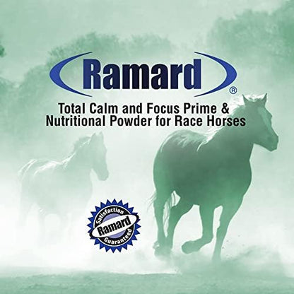 Ramard Total Calm and Focus for Horses Supplement - Magnesium & Calming Formula for Horse Show, Training, & Performance Mental Alertness Without Drowsiness, Show Safe, Perfect Prep for Horses 1 Pack