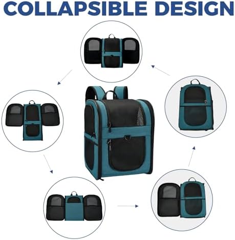 Apollo Walker Cat Carrier Backpack for Small Dogs and Cats Up to 18 lb