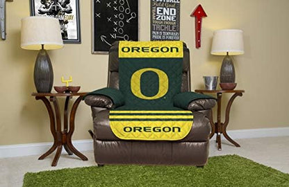 Pegasus Sports NCAA Microfiber Furniture Protector Cover with Elastic Straps