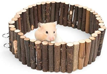 Niteangel Hamster Suspension Bridge Toy: 25.6" x 2.8" Flexible & Bendable